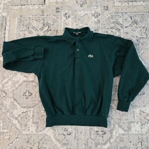 Rare Vintage Lacoste Polo Sweatshirt